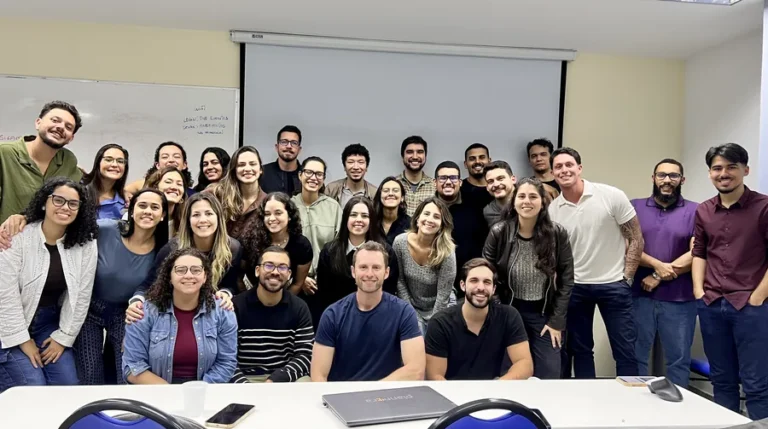 Turma da Petrobras ao final do treinamento da FFCriativa